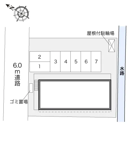 ★手数料０円★静岡市葵区長沼　月極駐車場（LP）